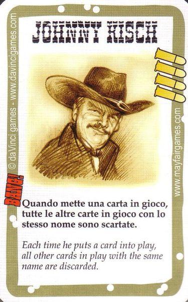 BANG! Johnny Kisch promo